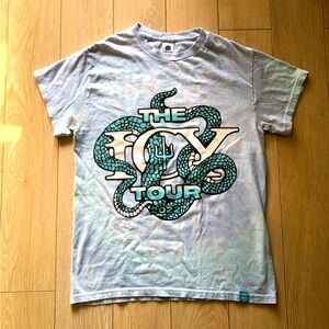 Twenty One Pilots 2022 The Icy Tour Tie Dye Band T Shirt in Light Blue Size S